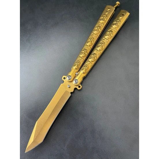 Sarı Kuru Kafalı  Çakı Efsane Model 21 cm - Vsg
