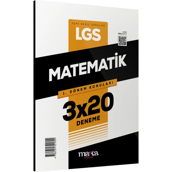 Marka Yayınları 2024 LGS 1.Dönem Konuları Matematik 3 Deneme