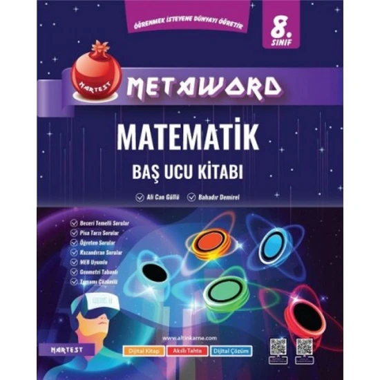 Nartest Yayınevi 8. Sınıf Metaword Matematik