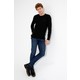 U.S. Polo Assn. Erkek Siyah Triko Kazak 50251887-VR046