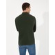Pierre Cardin Erkek Koyu Yesil Slim Fit Fit Polo Yaka Sweatshirt 50261102-VR079