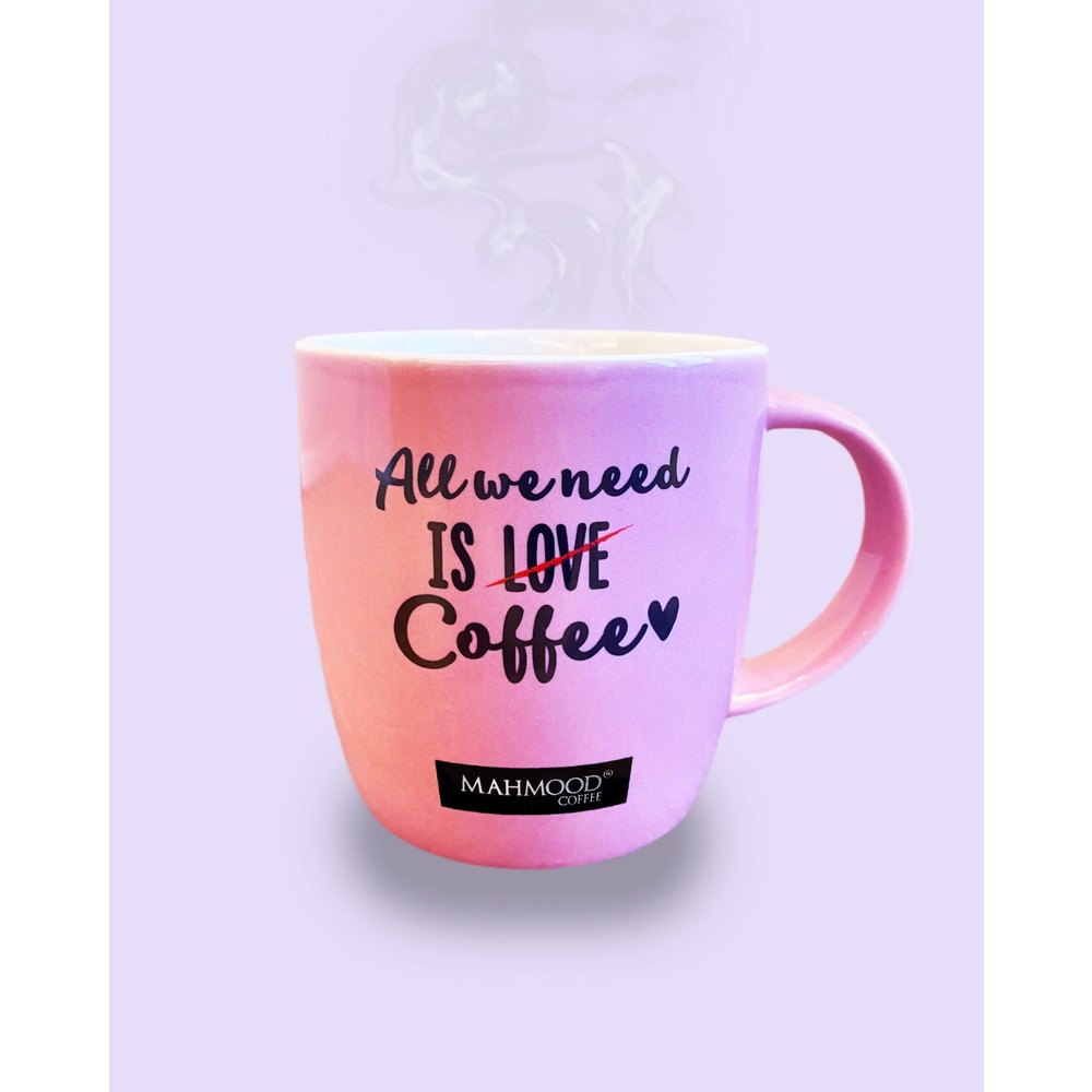Mahmood Coffee Mottolu Porselen Kupa