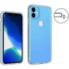 Apple iPhone 11 Kılıf Darbe Emici Anti Shock Tpu Silikon