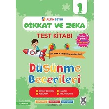 Tudem Yayınları 1. Sınıf Tüm Dersler Soru Bankası Bilsem ve Dikkat ve Zeka Kitabı