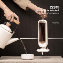 HaiTun Retro Kule Fan Masaüstü Sessiz Güçlü Rüzgar USB 2 In 1 Su Püskürtme Fan Klima Ultrasonik Nemlendirici Havalandırma Fanları | Hvac Systems parçalar(Yurt Dışından)