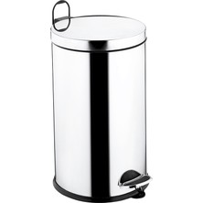 Akay Plastik Metal Pedallı Çöp Kovası 16LT
