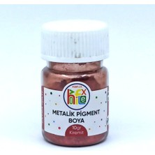 Hobiflex Epoksi Reçine Metalik Sedefli Pigment Toz Boya 10 gr Kiremit