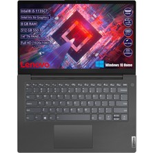 Lenovo V14 ITL Gen2 Intel Core i5 1135G7 8GB 512GB SSD Windows 10 Home 14" FHD Taşınabilir Bilgisayar 82KA0027TX