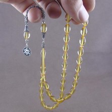 Tesbih Rüyası Özel Renk Şeffaf Sıkma Kehribar Tesbih