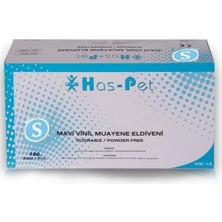 Has-pet Has - Pet Mavi Vinil Eldiven S