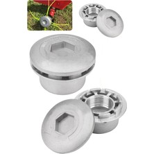 Proxtech  Çok Fonksiyonlu Motorlu Tırpan Ot Çim Biçme Universal Metal Misinalı Başlık Yatay Çim Kesme Aparatı