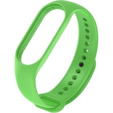Case 4U Xiaomi Mi Band 7 Akıllı Bileklik Klasik Silikon Kordon Yeşil