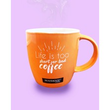 Mahmood Coffee Mottolu Porselen Kupa 300 ml