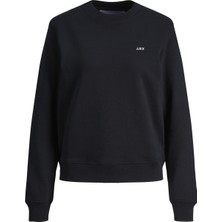 JJXX Jxabbie Rlx Ls Every Kadın Siyah Sweatshirt 12223962-Black