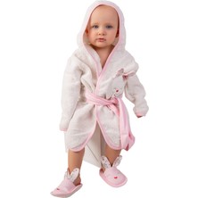 Sare Baby Bebek Bornoz Takımı Kız
