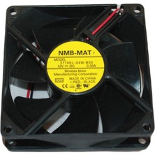 Nbm-Mat 3110KL-04W-B50, 80X80X25MM 12VDC 0.30A 2 Kablolu Fan