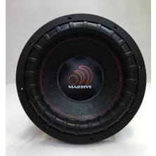 Massive MS-MIP12 30 cm Subwoofer Bas Çift Bobinli 2000 Watt Max