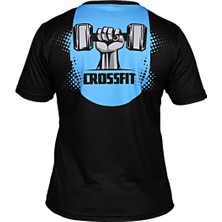 Dosmai Crossfit Dijital Baskılı T-Shirt Dosmai CRT027 Lacivert - Xxl
