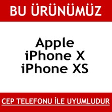 BT Aksesuar Apple iPhone Xs Kılıf Şeffaf Süper Silikon Kamera Korumalı Darbe Emicili Kapak