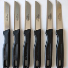 Solingen Keskin Solingen Marka Meyve & Sebze Bıçağı 6 Adet Askılı Siyah