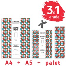 Poliart Super Set 3ü1 Arada A5+A4+Palet