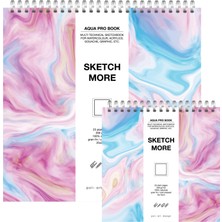 Poliart Super Set 2’li Spiralli Eskiz Defteri Suluboya ve Grafik Için