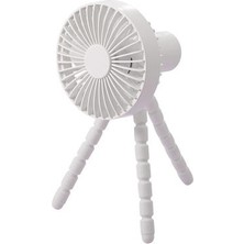 Xhltd 1200 Ma El Fan, Basit Plastik Taşınabilir Sessiz Fan (Yurt Dışından)