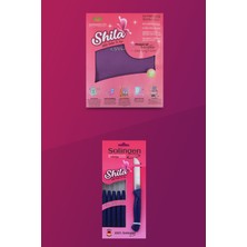 Shila 4'lü Mikrofiber Bez ve Shila 6'lı Solingen  Mor Bıçak Seti