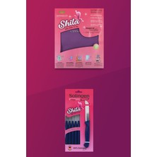Shila 4'lü Mikrofiber Bez ve Shila 6'lı Solingen  Lacivert Bıçak Seti