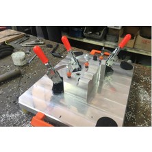 Enigma Clamp Dikey Bağlantı Elemanları / 1101-D / Yatay Taban Toggle Clamp