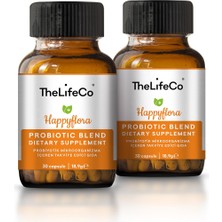 Thelifeco Happyflora Probiyotik 10 Milyar Mikroorganizma İçeren Gıda x 2 Adet