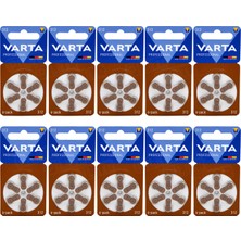 Varta 312 Numara İşitme Cihazı Pili 6x10 (60 Adet)