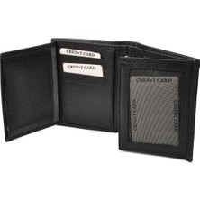 Ayakmod 8006 Hakiki Deri Siyah Erkek Cüzdan