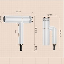 Haitn 1000W Saç Kurutma Makinesi Üfleyici Yüksek Hızlı Güçlü Rüzgazrlı (Yurt Dışından)