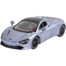 Xinh Yüksek Simülasyon 1/32 Alaşım Döküm Mcllaren 720S Supercar Model Oyuncak Araç Ses Işık Geri Çekin Oyuncaklar Hediyeler Kutusu ile (Yurt Dışından)