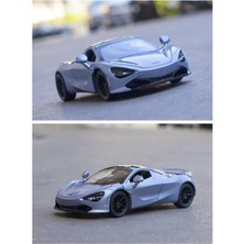 Xinh Yüksek Simülasyon 1/32 Alaşım Döküm Mcllaren 720S Supercar Model Oyuncak Araç Ses Işık Geri Çekin Oyuncaklar Hediyeler Kutusu ile (Yurt Dışından)