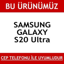 ikon Samsung S20 Ultra Uyumlu Süper Pet Esnek Jelatin Ekran Koruyucu