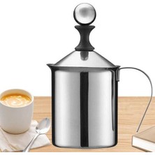 Xinh Manuel Süt Frother Seti 800ML, Paslanmaz Çelik Çift Örgü Süt Köpürme Sürahi, Cappuccino & Amp Için Süt Kremi; Amp;fantezi Kahve | Sütlüler (Yurt Dışından)