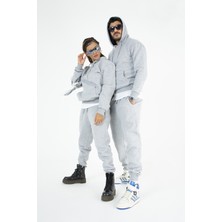 Habbe Unisex Kapüşonlu Oversize Sweatshirt