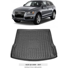 Born Garage Bagaj Havuzu Audi Q5 2009-2017 Tam Uyumlu 3D Kauçuk