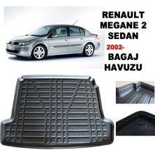 Born Garage Megane Sedan Bagaj Havuzu 2004-2009 Tam Uyumlu 3D