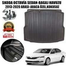 Born Garage 2015 Skoda Octavia Bagaj Havuzu Uyumlu Kauçuk