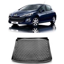Born Garage 2012 Peugeot 308 Bagaj Havuzu Uyumlu Model Siyah Kokusuz Kauçuk