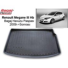 Born Garage 2010 Renault Megane 3 Bagaj Havuzu 3D Tam Uyumlu