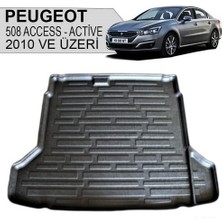 Born Garage 2014 Peugeot 508 Bagaj Havuzu Uyumlu Model Siyah Kokusuz Kauçuk