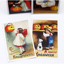 Kartpostal, halloween  10 set (40 adet)