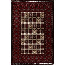 Tuğra Halı Türkmen 21 Etnik Desen Kilim