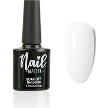 Nail Master M880 Kalıcı Oje Renkli Base Coat - Rakı Beyazı 7,3 ml