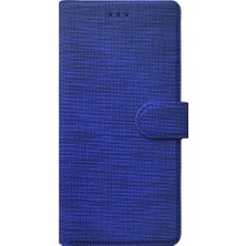 Xiaomi Redmi Note 9 Kılıf Cüzdan Kapaklı Kartlıklı Kumaş + Ekran Koruyucu Nano