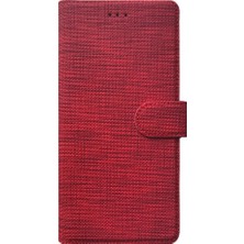 Xiaomi Mi 10T Kılıf Cüzdan Kapaklı Kartlıklı Kumaş + Ekran Koruyucu Nano